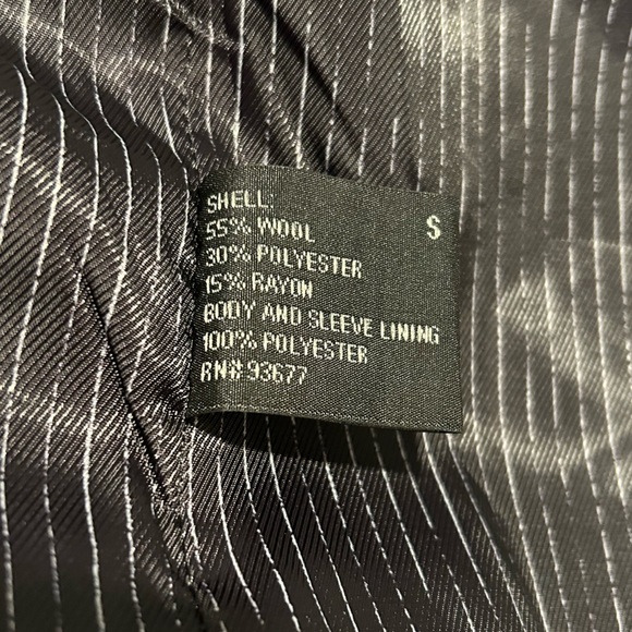 Worthington Black Wool Coat - Picture 5 of 11